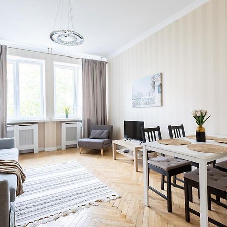 Golden Apartments Warsaw- 3 Separate Rooms - Best Location&Nowy Swiat المظهر الخارجي الصورة