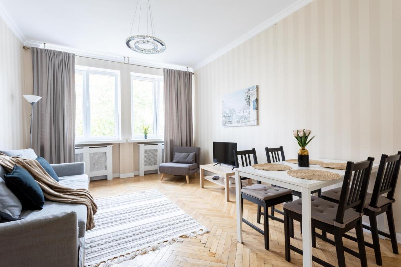 Golden Apartments Warsaw- 3 Separate Rooms - Best Location&Nowy Swiat المظهر الخارجي الصورة